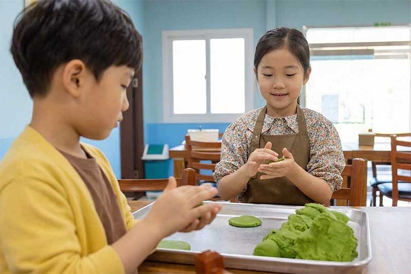 임실 학정마을 쑥개떡 만들기 체험