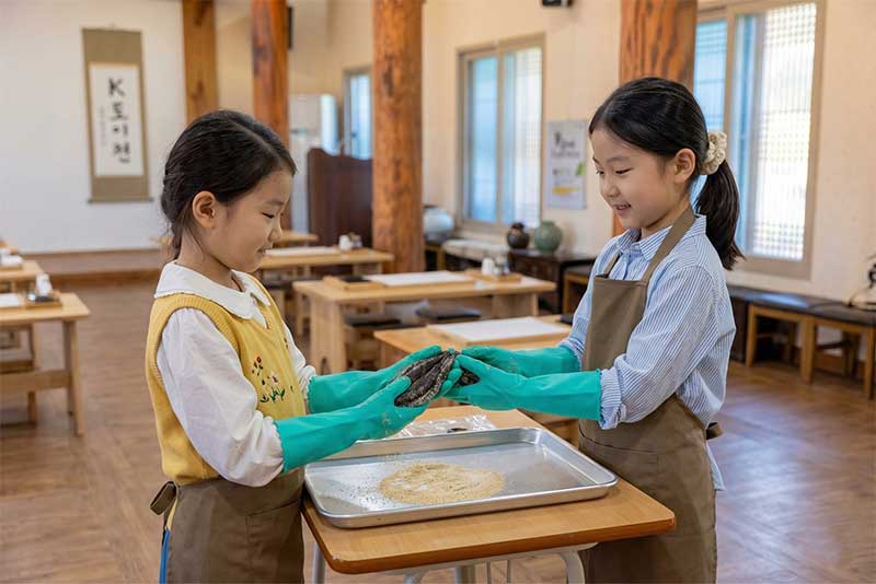 임실 학정마을 엿 만들기 체험